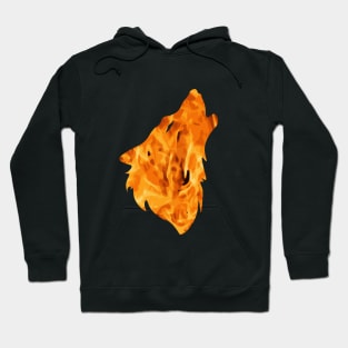 The Burning Wolf Hoodie